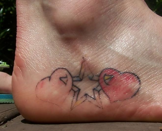 10 участков тела, на которые не стоит наносить татуировку