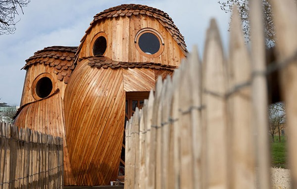 Сказочный домик, в котором можно переночевать по приглашению жителей французского городка абсолютно бесплатно