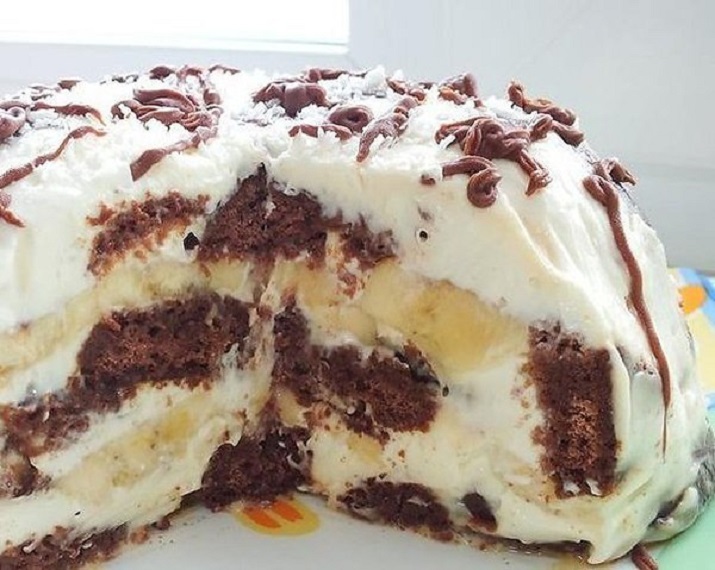Потрясающий торт без выпечки – готовится быстро и всего из 3 ингредиентов!