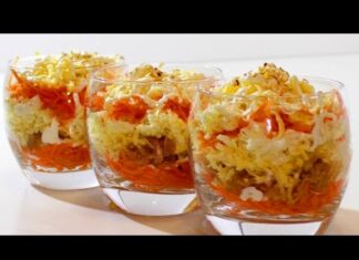 Очень сочный и нежный французский салат. Актуален для любого сезона