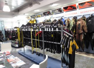 Магазин для дайверов Магазин для дайверов