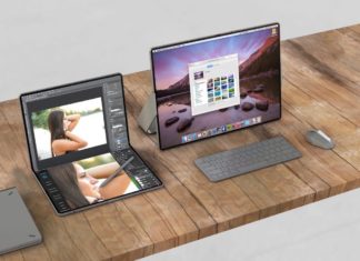 Samsung представила концепт ноутбука со складным дисплеем