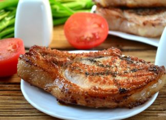 Свиные отбивные «Итальяно»