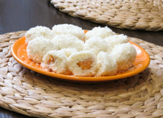 Творожно-кокосовые шарики с курагой