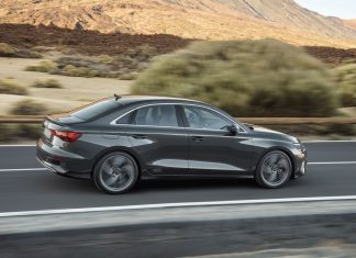 Audi introduced the sedan in the A3 version