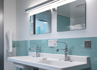 Пристенные модули и мойки для медицинских учреждений