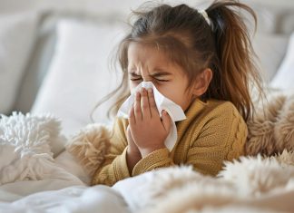 Симптомы простуды у детей