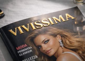 3D-фольга на обложке журнала. Блестящий акцент без перегруза